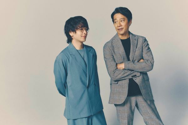 堤真一×中村倫也の二人芝居。ベテラン俳優と新進俳優を演じ、 二人にしかできない攻防を見せる。