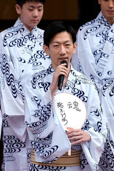 松本幸四郎「夏の暑さを吹き飛ばす時間に」 歌舞伎座「八月納涼歌舞伎」劇場前イベントで意気込みを語る