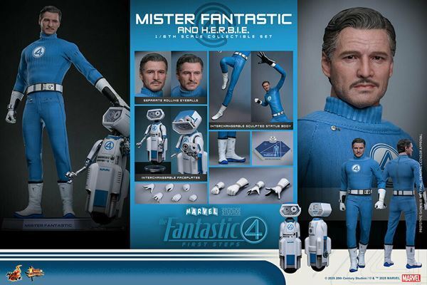 ホットトイズ『ファンタスティック４』1/6キャラクターフィギュア＆「ソフビ・マスターピース」ギャラクタス発表