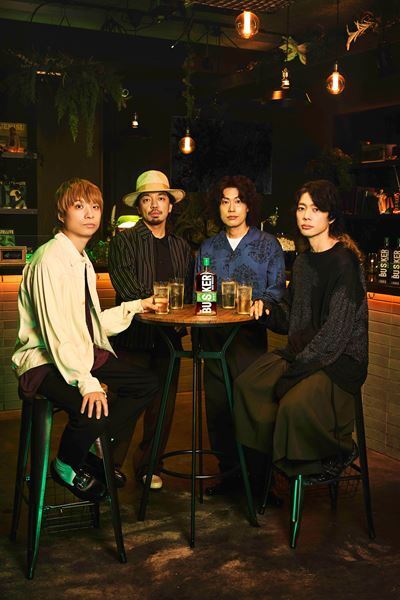 アイリッシュウイスキー・THE BUSKER IRISH WHISKEYとクリープハイプがタッグを組みイベント開催　「ナイトオンザプラネット」のライブ映像公開