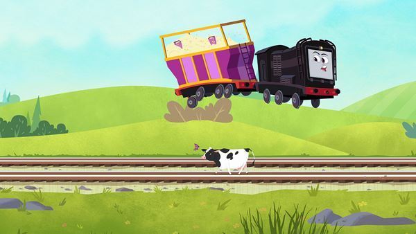 『映画 きかんしゃトーマス ぼくのたいせつなともだち』アニメならではの表現を捉えた場面写真9点公開