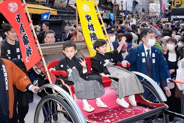 中村獅童らが成功を祈願　第三十八回「四国こんぴら歌舞伎大芝居」お練り＆セレモニーのレポート到着