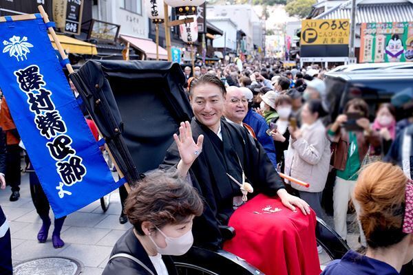 中村獅童らが成功を祈願　第三十八回「四国こんぴら歌舞伎大芝居」お練り＆セレモニーのレポート到着