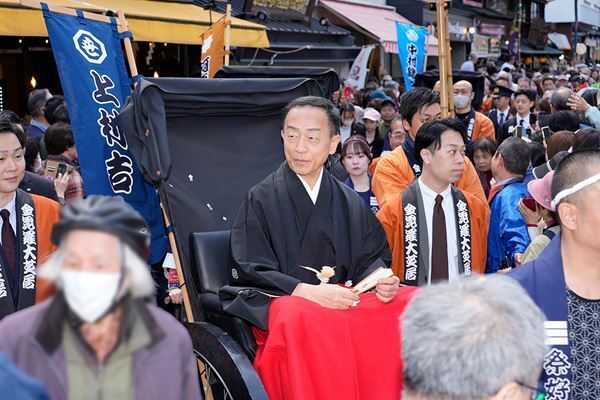 中村獅童らが成功を祈願　第三十八回「四国こんぴら歌舞伎大芝居」お練り＆セレモニーのレポート到着