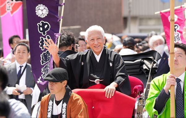 中村獅童らが成功を祈願　第三十八回「四国こんぴら歌舞伎大芝居」お練り＆セレモニーのレポート到着