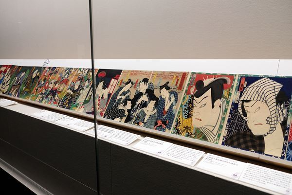 『豊原国周 生誕190年 歌舞伎を描く』展示の模様をレポート　初公開の錦絵帖から、色鮮やかな役者絵の優品を一挙展示