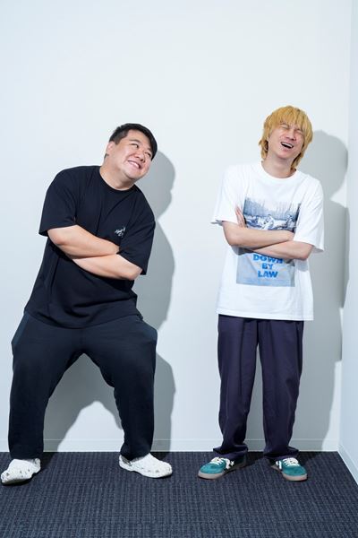 クリープハイプ尾崎世界観×ラランド ニシダ、“ダブルスタンダード”の魅力と『#尾崎ニシダラジオ』第二回イベントの構想を語る