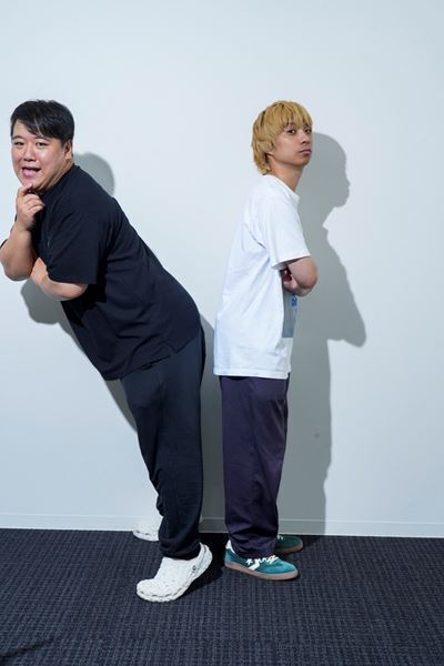 クリープハイプ尾崎世界観×ラランド ニシダ、“ダブルスタンダード”の魅力と『#尾崎ニシダラジオ』第二回イベントの構想を語る