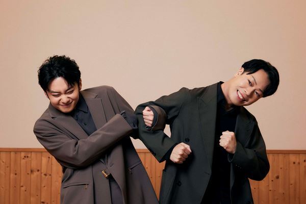 人気キャラの髭切・膝丸を演じる莟玉と吉太朗。若きふたりが、第二弾歌舞伎『刀剣乱舞』の要となる！