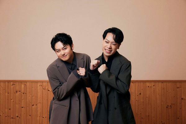 人気キャラの髭切・膝丸を演じる莟玉と吉太朗。若きふたりが、第二弾歌舞伎『刀剣乱舞』の要となる！