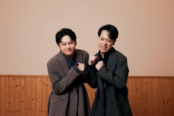 人気キャラの髭切・膝丸を演じる莟玉と吉太朗。若きふたりが、第二弾歌舞伎『刀剣乱舞』の要となる！