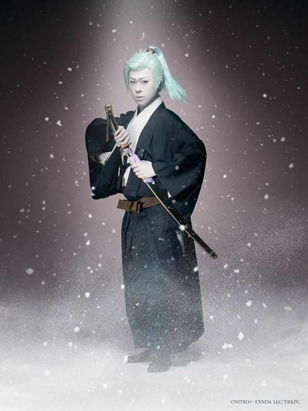 人気キャラの髭切・膝丸を演じる莟玉と吉太朗。若きふたりが、第二弾歌舞伎『刀剣乱舞』の要となる！