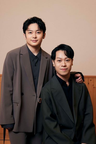 人気キャラの髭切・膝丸を演じる莟玉と吉太朗。若きふたりが、第二弾歌舞伎『刀剣乱舞』の要となる！
