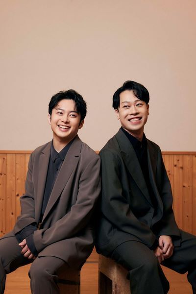 人気キャラの髭切・膝丸を演じる莟玉と吉太朗。若きふたりが、第二弾歌舞伎『刀剣乱舞』の要となる！