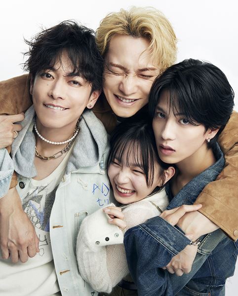 Netflix『グラスハート』1位獲得を記念しTENBLANKのスペシャルカット公開　布袋寅泰らによる絶賛コメントも到着