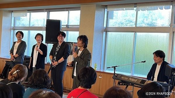 スターダスト☆レビュー、義援金を奥能登3市町に寄付　珠洲市ではア・カペラライブも披露