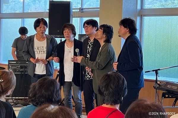 スターダスト☆レビュー、義援金を奥能登3市町に寄付　珠洲市ではア・カペラライブも披露