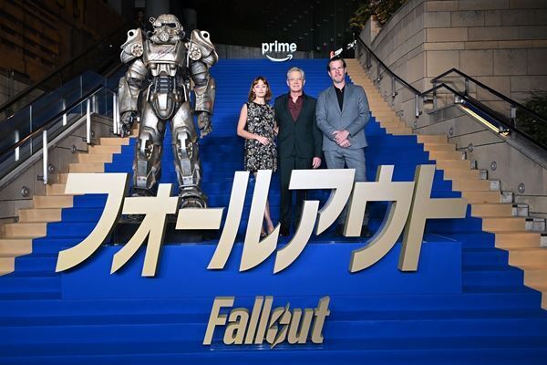 J・ノーランが『フォールアウト』ジャパンプレミアで念願の来日！ 野田クリスタルはグール姿でシーズン3出演を直談判