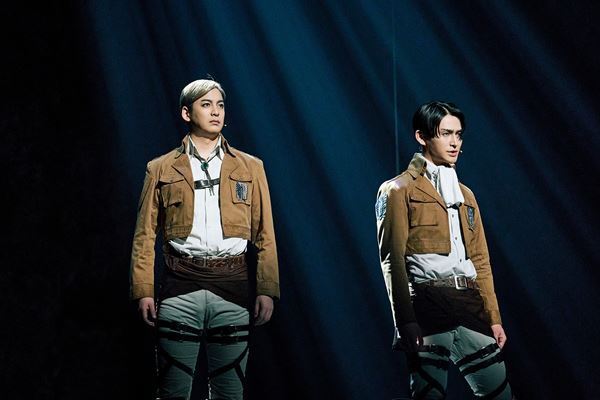 『進撃の巨人』-the Musical-、日本凱旋公演が開幕　植木豪「一緒に強大な巨人と戦っていただけたら」
