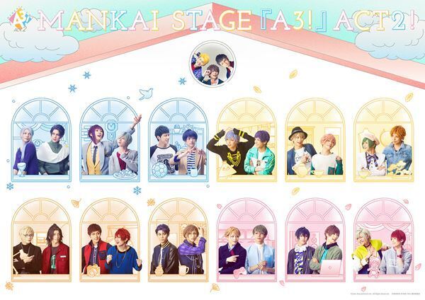 『MANKAI STAGE「A3!」』2024～2025年プロジェクト発表＆新規ビジュアル公開