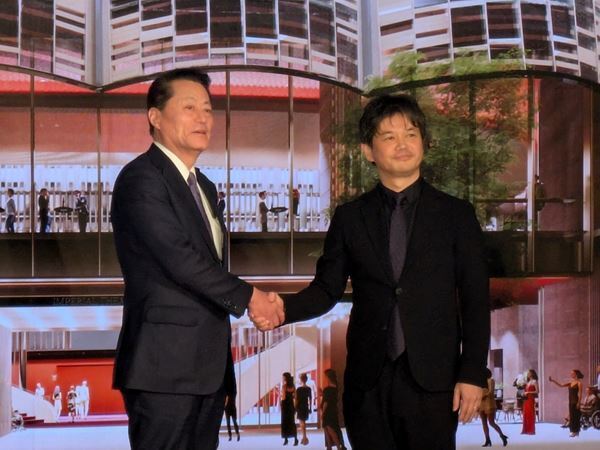 新・帝国劇場の設計者は小堀哲夫に決定　世界最高の「ここちよい帝劇」に