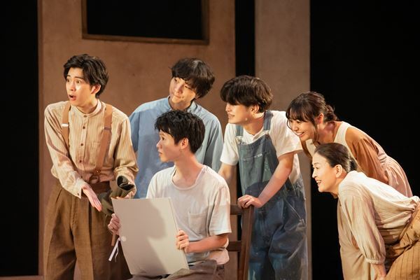 コロナ禍での延期から全員続投で開幕　タカハ劇団 『ヒトラーを画家にする話』高羽彩コメント＆舞台写真到着