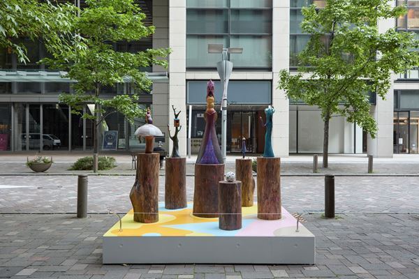 「丸の内ストリートギャラリー」に3年ぶりに新作が登場　中村萌、山本桂輔、佐藤正和重孝、イワタルリが参加