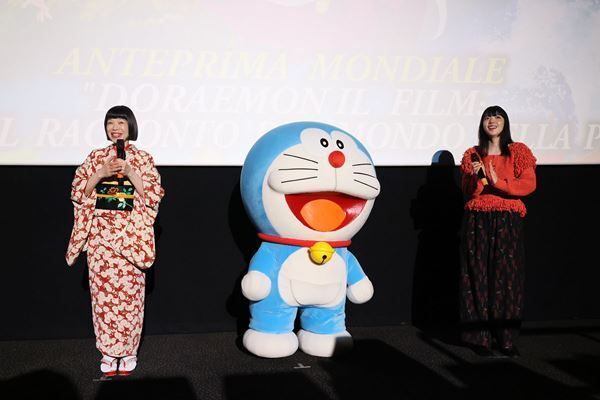 水田わさび＆あいみょんがイタリアへ！ 『映画ドラえもん のび太の絵世界物語』ワールドプレミアレポート