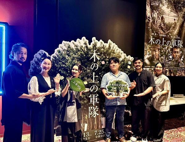 堤真一×山田裕貴ダブル主演『木の上の軍隊』沖縄で先行公開スタート　舞台挨拶で監督らが作品に込めた想いを語る