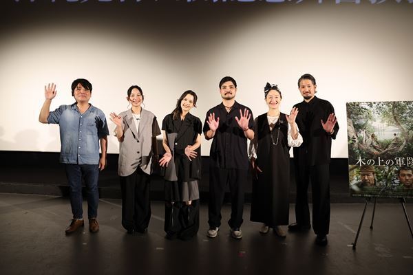堤真一×山田裕貴ダブル主演『木の上の軍隊』沖縄で先行公開スタート　舞台挨拶で監督らが作品に込めた想いを語る