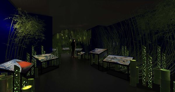 葛飾北斎の名画の世界を「映像×サウンド×触覚」で体感『HOKUSAI：ANOTHER STORY in TOKYO』東急プラザ渋谷で2月1日から