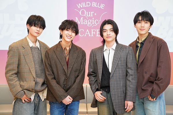 WILD BLUEのテーマカフェが東京・大阪・名古屋にて開催！ カフェの魅力をメンバーが解説「STARRYをはじめ多くの人に寄り添っていただけたら」【独占インタビューあり】