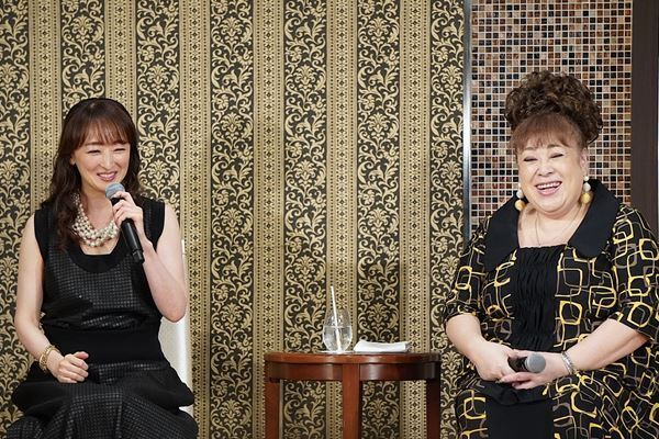 花總まりと森公美子、名曲「Calling You（コーリング・ユー）」を歌唱　初共演のミュージカル『バグダッド・カフェ』製作発表会見