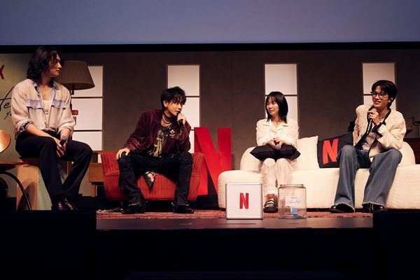 【生演奏映像＆写真55点】佐藤健、宮﨑優、町田啓太、志尊淳がサプライズ登場！ Netflix『グラスハート』TENBLANKによる生演奏に600人が熱狂