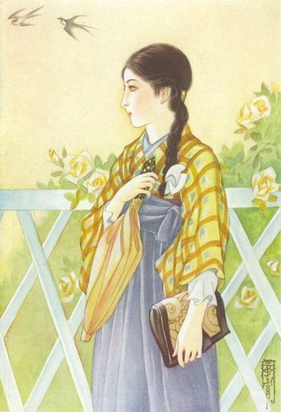 宝塚の「緑の袴」の展示も『はいからモダン袴スタイル ―「女袴」の近現代―』弥生美術館で