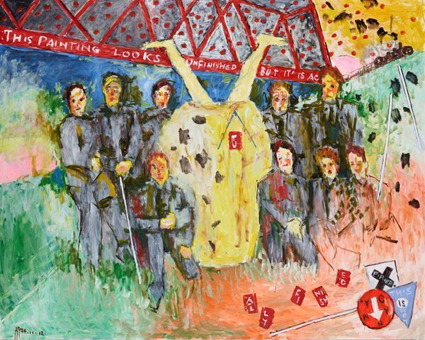 『横尾忠則　連画の河』世田谷美術館で　150号の大作を中心とする新作油彩画約60点で巨匠の飽くなき創造力に迫る