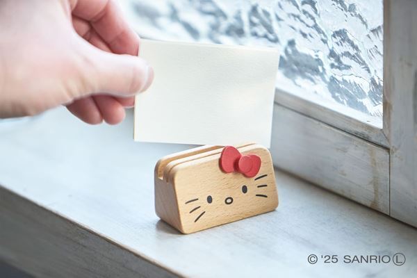 ハローキティの木製雑貨がかわいすぎる！　大人も使いやすいこだわりのアイテム4種が出たよ♪