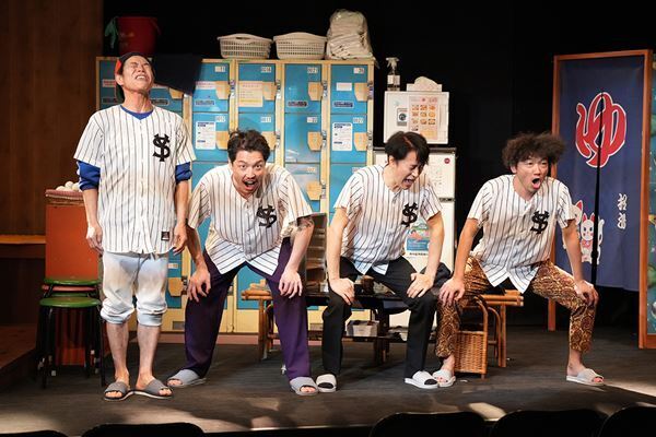 足立紳と坂田聡による演劇ユニット「坂田足立連続デッドボール」の旗揚げ公演が開幕