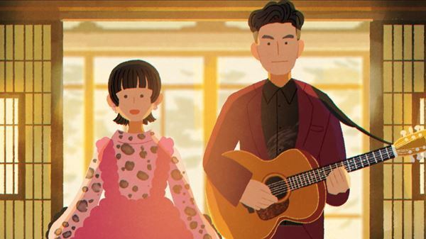 ハンバート ハンバート、連続テレビ小説『ばけばけ』主題歌の「笑ったり転んだり」のMVを公開