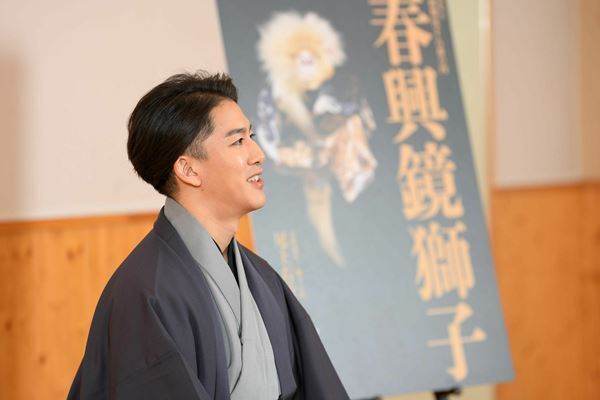 尾上右近が熱く語る、満を持しての『春興鏡獅子』。歌舞伎座「四月大歌舞伎」間もなく開幕