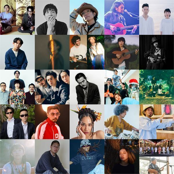 富士山麓のキャンプインフェス『FUJI & SUN ‘25』最終ラインナップ発表　堀込泰行、HAPPYら追加で総勢25組の出演決定