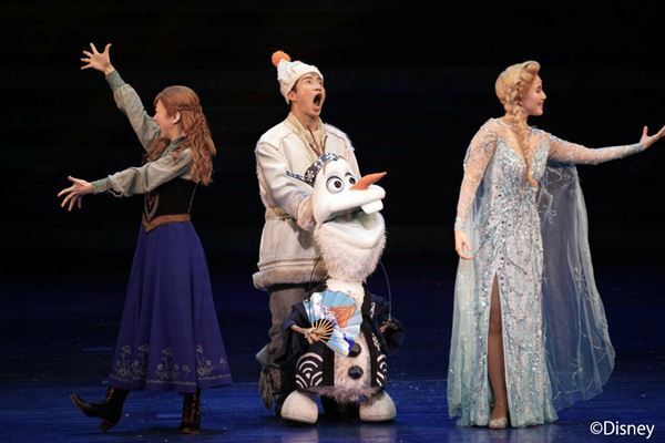 ディズニーミュージカル『アナと雪の女王』日本上演4周年記念カーテンコールを実施