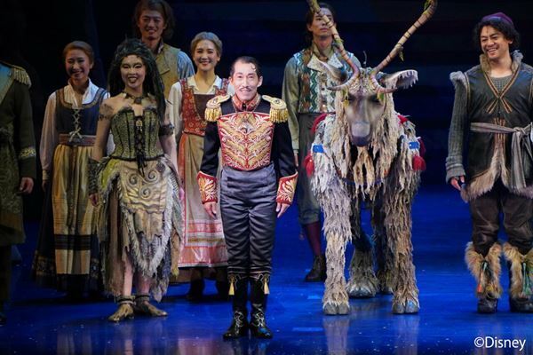 ディズニーミュージカル『アナと雪の女王』日本上演4周年記念カーテンコールを実施