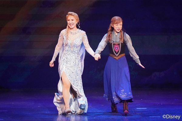 ディズニーミュージカル『アナと雪の女王』日本上演4周年記念カーテンコールを実施