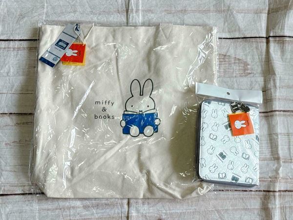 紀伊國屋書店×ミッフィー、激かわで実用的なコラボグッズが出たよ♪　「ブックカバーポーチ」と「トートバッグ」を詳細レビュー！