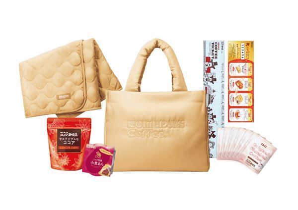 コメダ珈琲店「2025年福袋」が登場！ おしゃれバッグ＆コーヒーチケットなどのほか恒例の「コメ宝くじ」も！