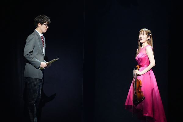 ミュージカル『四月は君の噓』待望の再演が上演中　岡宮来夢＆加藤梨里香、東島京＆宮本佳林のゲネプロ＆Wキャスト勢ぞろいの会見レポート