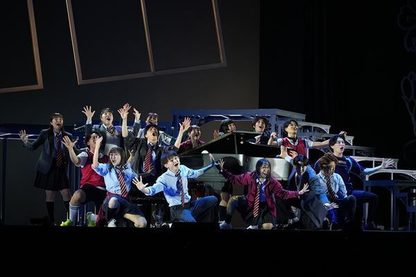 ミュージカル『四月は君の噓』待望の再演が上演中　岡宮来夢＆加藤梨里香、東島京＆宮本佳林のゲネプロ＆Wキャスト勢ぞろいの会見レポート