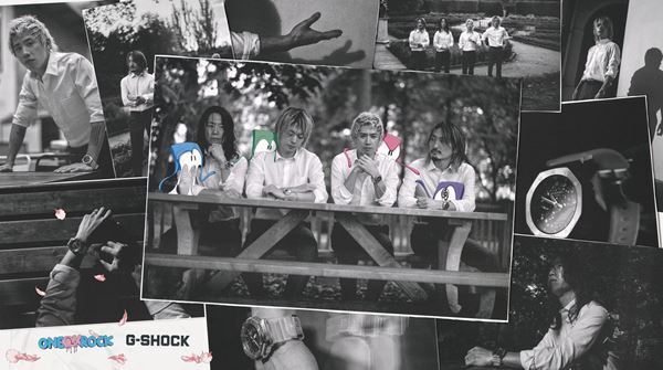 ONE OK ROCK 結成20周年記念    “G-SHOCK”とのコラボレーションモデルが発売決定