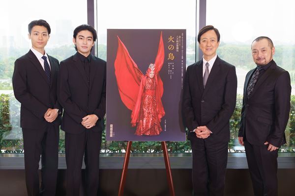 「八月納涼歌舞伎」で上演の『火の鳥』 玉三郎、染五郎、團子が新作歌舞伎への取り組み、思いを明かす
